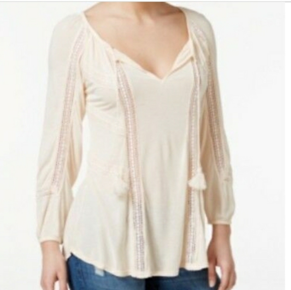 Lucky Brand Boho Tunic Tassels